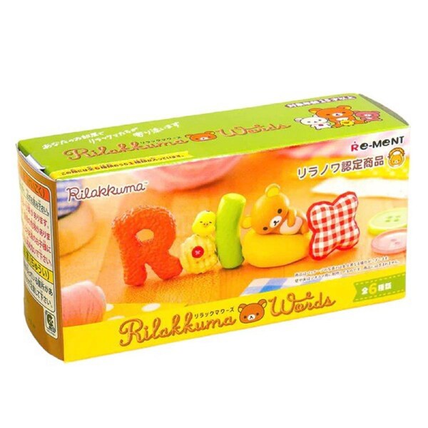 Re-Ment Rilakkuma Words Mini Figure Blind Box