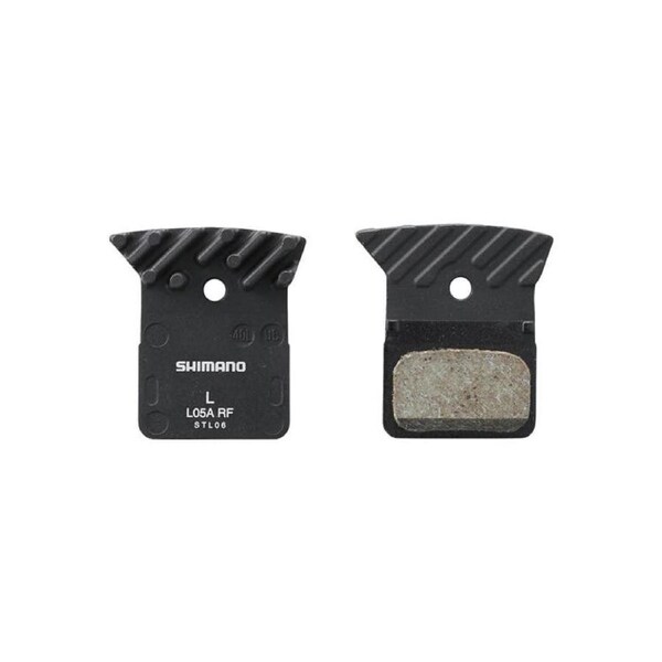 Shimano BR-R9270 Resin Disc Brake Pads & Spring L05A-RF W/FIN - Size Resin / Organic