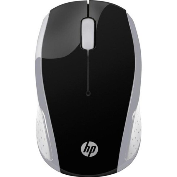 HP Wireless Mouse 200 (Black/Silver, 2HU84AA)