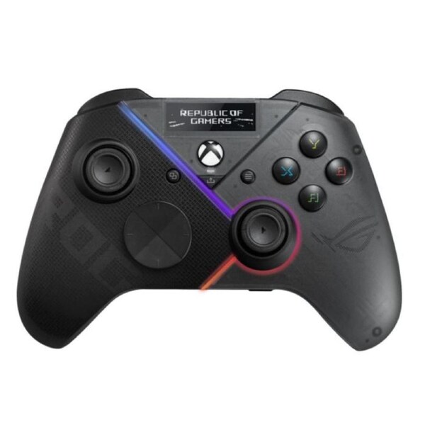 ASUS ROG Raikiri Pro Wireless PC Controller, Built-in OLED display, 4 Rear Buttons, Tri-mode Connectivity,