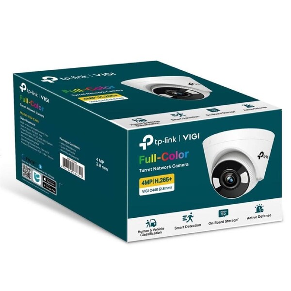 TP-Link VIGI 5MP C450(2.8mm) Full-Colour Turret Network Camera 2.8mm Lens