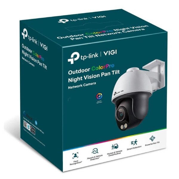 TP-Link VIGI 4MP C540S(4mm) Outdoor ColourPro Night Vision Pan Tilt Network