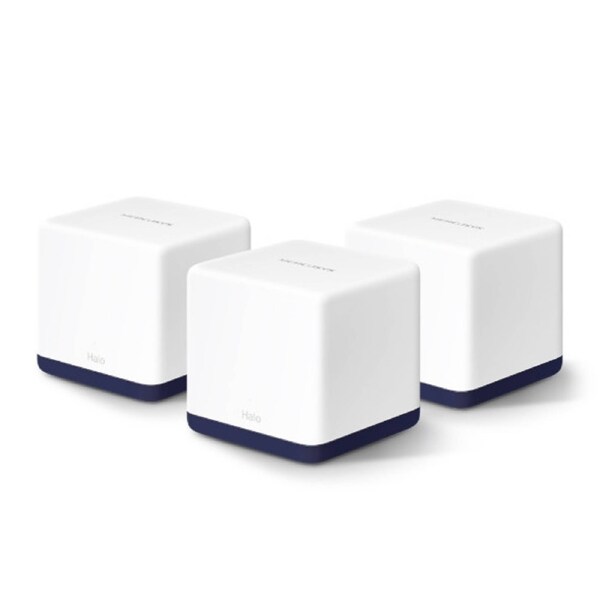 Mercusys Halo H50G(3-pack) AC1900 Whole Home Mesh Wi-Fi System, 500m2