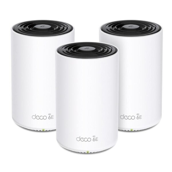 TP-Link Deco XE75 Pro(3-pack) AXE5400 Tri-Band Mesh Wi-Fi 6E System