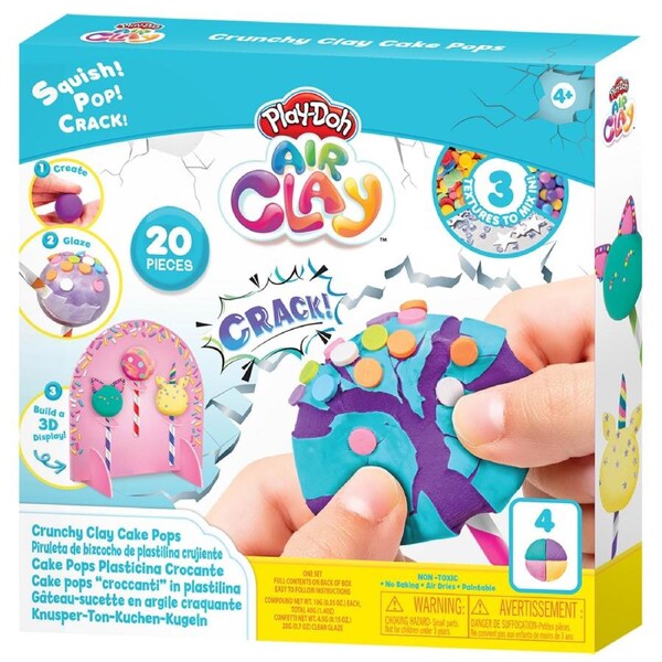 Crunchy Clay Cake Pops