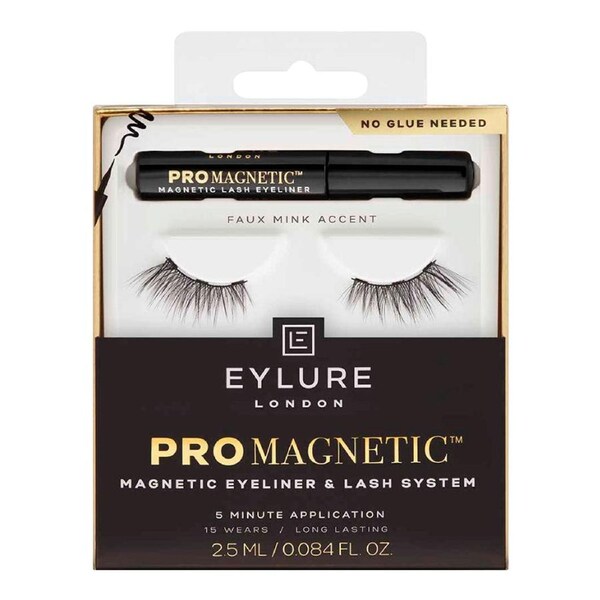Eylure London PROMAGNETIC Eyeliner & Lash System Faux Mink ACCENT