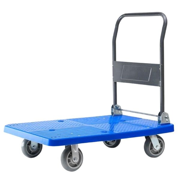 Socrates Building Supplies Platform Trolleys 45x65cm Flatbed castor wheels 300-350kg