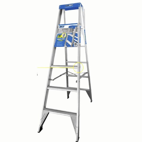 Trademark double sided safety punch ladder - 4ft (1.2m)
