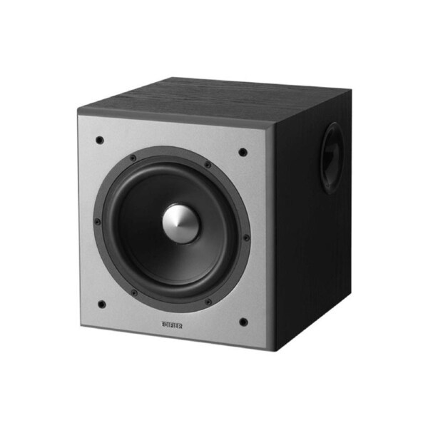Edifier T5 Powered Active Subwoofer Black 38Hz frequency response MDF enclosure Adjustable Bass and Frequency Bandwidth