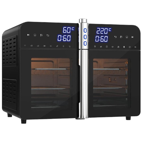 YOPOWER 36L Air Fryer Oven,Digital Countertop Oven,16 Pre-Set Menus convection Toaster Oven