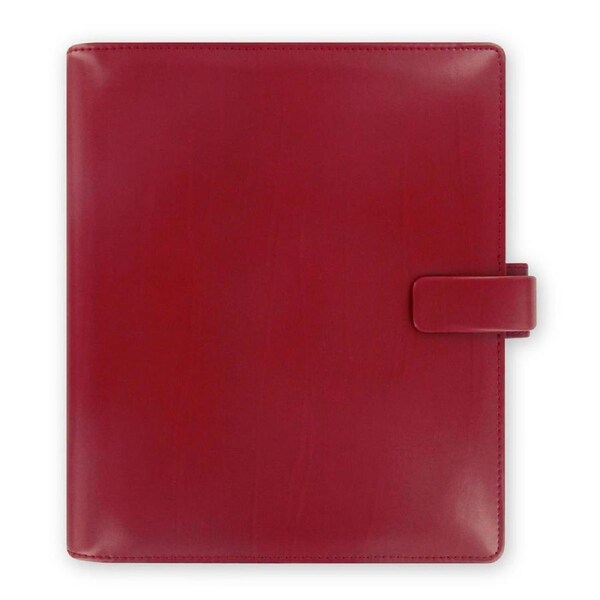 Filofax A5 Metropol Personal Organiser Writing School/Office Stationery Red
