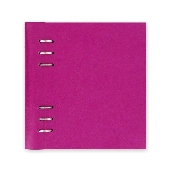 Filofax A5 Clipbook DIY Planner Craft Creative Kit School Stationery Fuchsia
