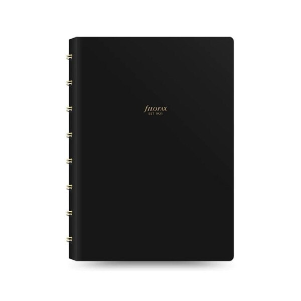 Filofax 1921 Collect A5 Folio Notebook Refill Writing School Stationery Black