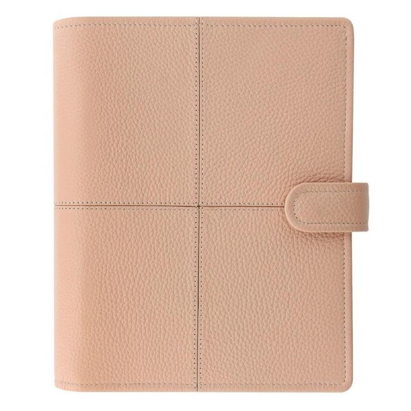 Filofax A5 Classic Stitch Personal Organiser School Writing Stationery Peach