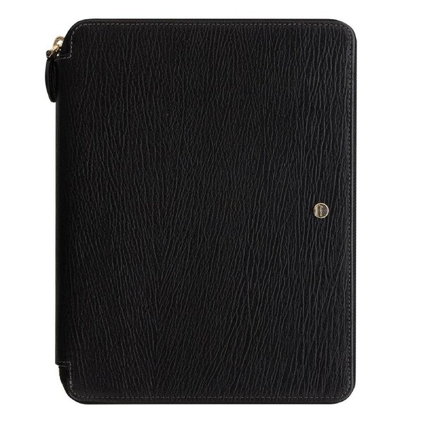 Filofax Chester A5 Zip Folio Personal Organiser Office/School Stationery BLK