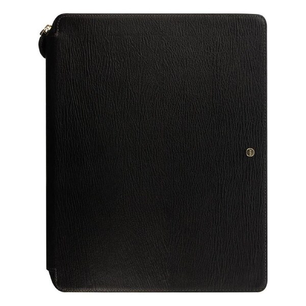 Filofax Chester Zip Leather A4 Folio Personal Organiser Writing Notebook BLK