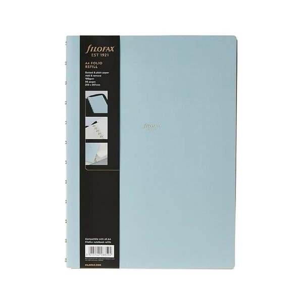 Filofax 1921 Collect A4 Folio Personal Organiser Refill Office Stationery BLU