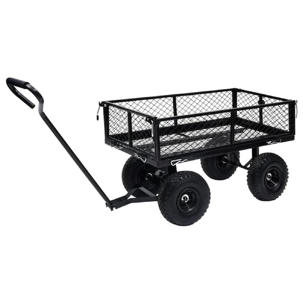 Heavy Duty Garden Cart Trolley Beach Festival Transport Wagon Hand Truck 250 kg