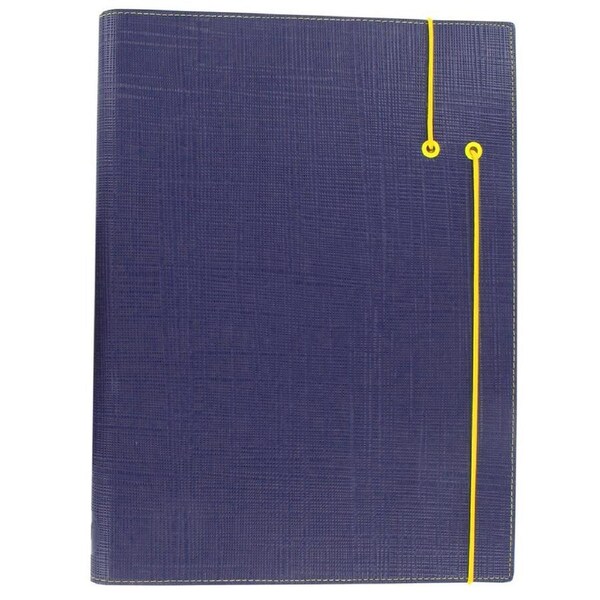Filofax A4 Apex Folder Note/Document Holder Case Cover Personal Organiser BLU