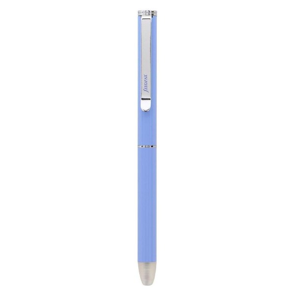 Filofax 13cm Clipbook Erasable Writing Ballpen Office Writing Pen Vista Blue