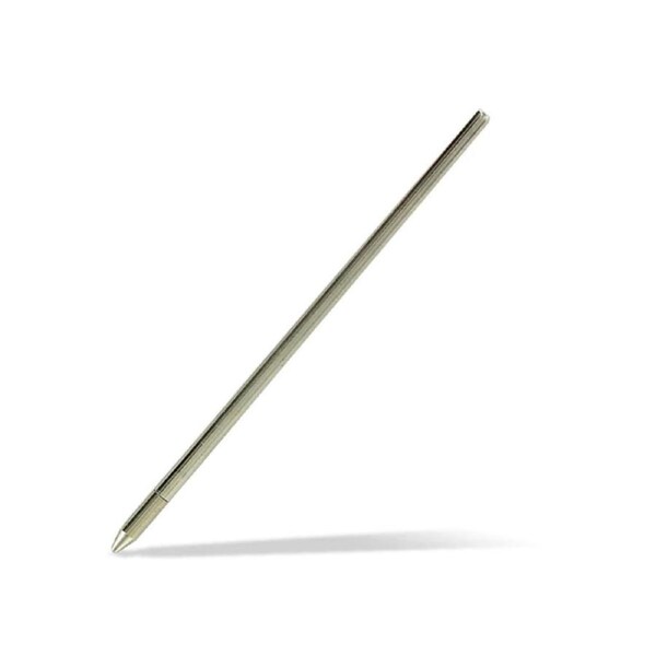 Filofax Standard Brushed Metal Pen Refill Office Ballpen Ink Cartridge Blue