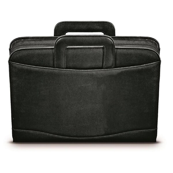 Filofax 36cm A4 Metropol Zipped Folder Bag Personal Organiser w/ Handle Black