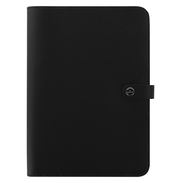 Filofax The Original A4 Notebook Folio Note/Document Personal Organiser Black