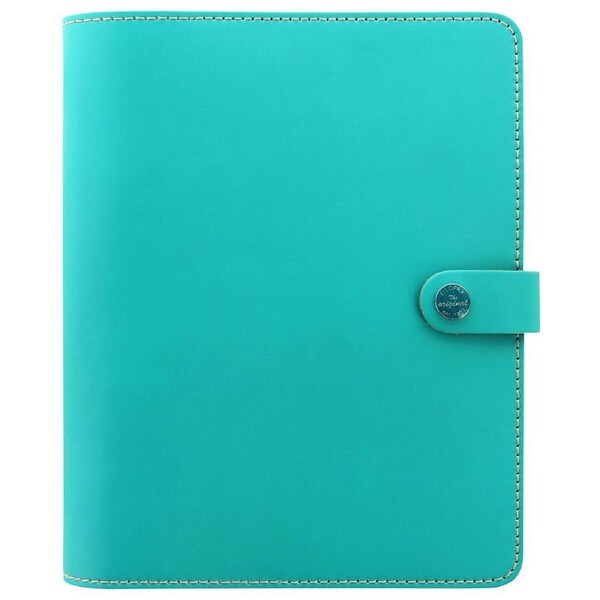 Filofax A5 The Original Personal Organiser Binder Diary Stationery Turquoise