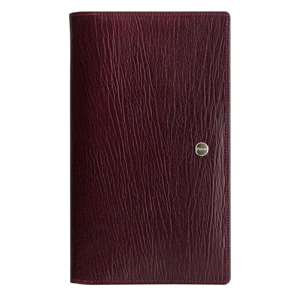 Filofax Chester Travel Wallet Accessory Boarding Pass Carry Case Holder Red