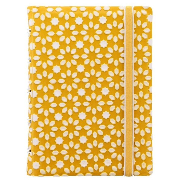 Filofax Impressions Pocket Notebook Stationery A4/A5 Refillable Yellow/White