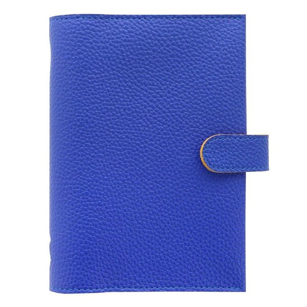 Filofax Pop Personal Organiser Diary Planner Notepad Faux Leather Blueberry
