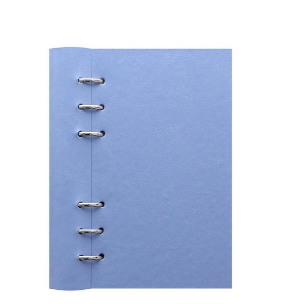 Filofax Personal Clipbook Classic Organiser Diary/Task Stationery Vista Blue