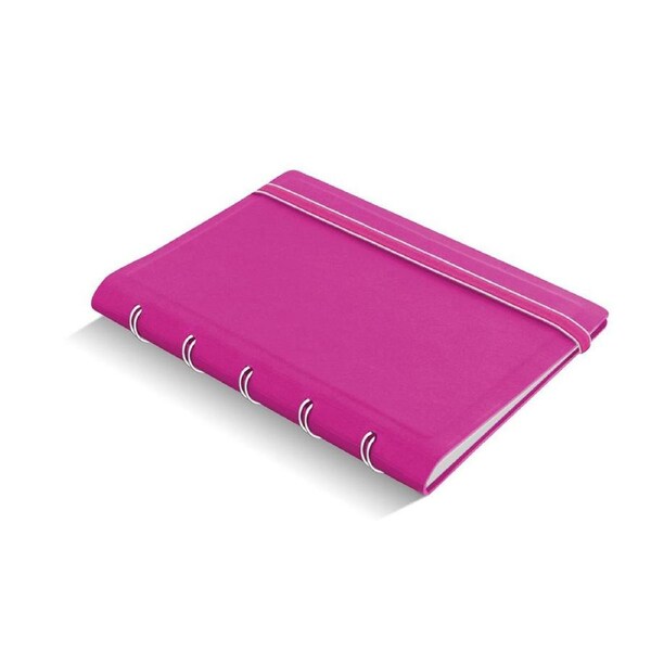 Filofax Pocket Classic Notebook Writing School Stationery Refillable Fuchsia