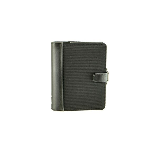 Filofax Graphic Pocket Organiser/Planner Diary/Task Notepad Stationery Black