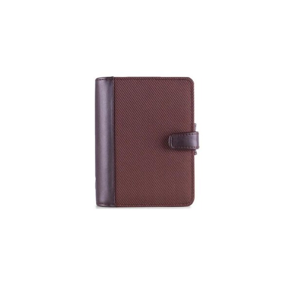 Filofax Graphic Pocket Organiser/Planner Diary/Task Notepad Stationery Brown