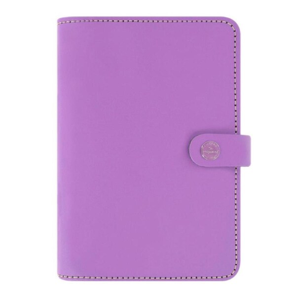 Filofax The Original Personal Organiser Diary Planner Notepad Leather Lilac