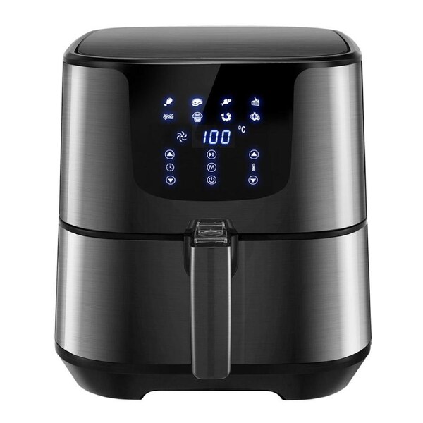 Air Fryer 7L LCD Fryers Oven Airfryer Kitchen Healthy Cooker Stainless Steel
