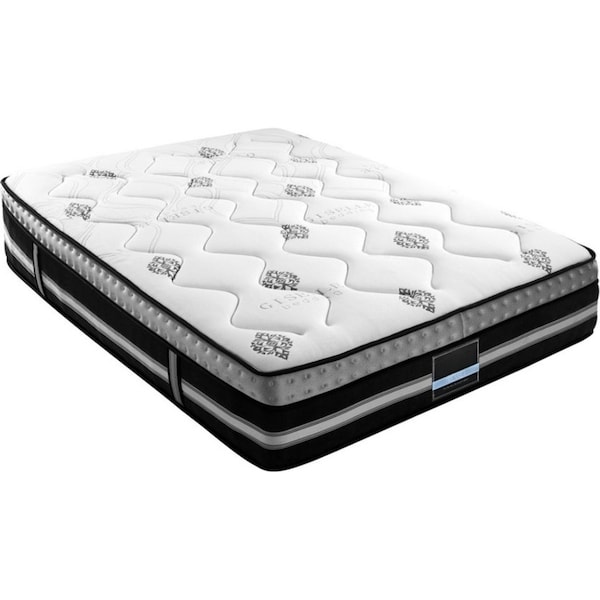 Bedding Galaxy Euro Top Cool Gel Pocket Spring Mattress - Queen