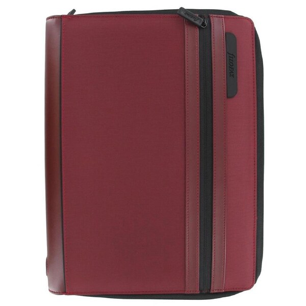 Filofax A4 Sketch Zipped Folder Note/Task Documents Personal Organiser Maroon
