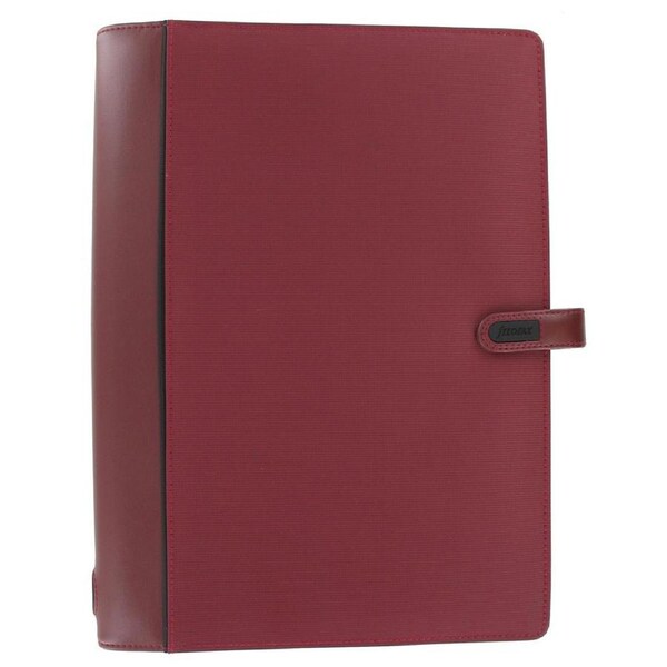 Filofax A4 Sketch Folder Notes/Task Document Holder Personal Organiser Maroon