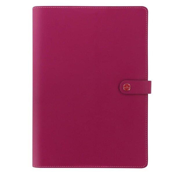 Filofax The A4 Original Notebook Folio Note/Task Personal Organiser Raspberry