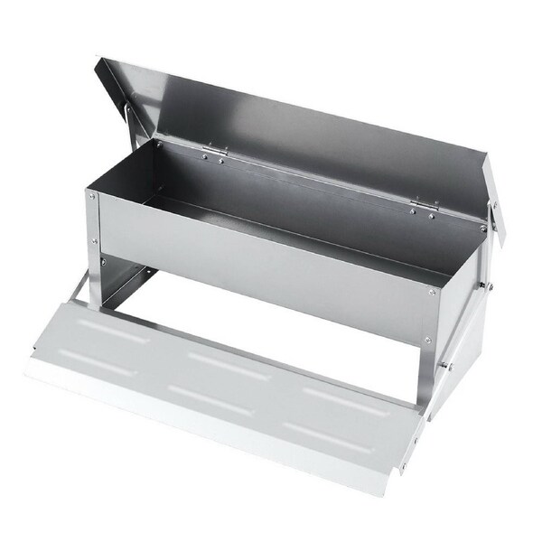 Auto Chicken Feeder Automatic Poultry Self Opening - 5KG Capacity