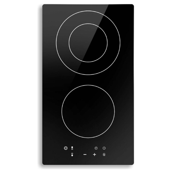 Electric Ceramic Cooktop 30cm Kitchen Cooker Cook Top Hob Touch Control 3-Zones