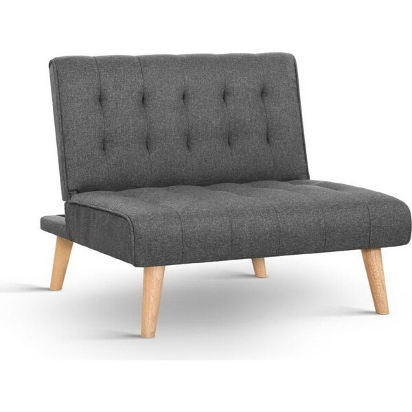 Linen Sofa Bed Lounge Chair Single Seater Modular Bed Set