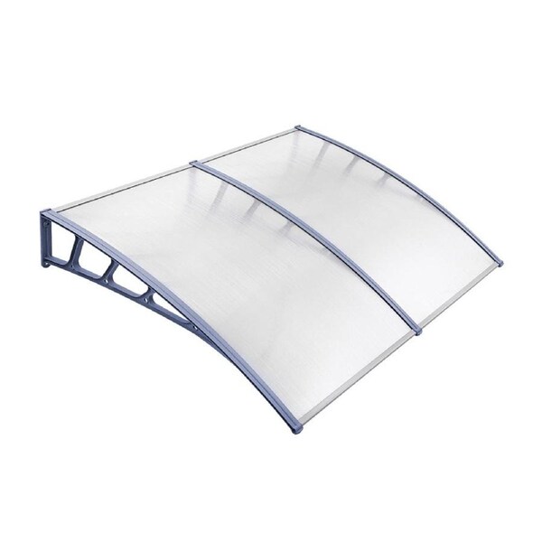 Patio DIY Window Door Awning Canopy Sun Shield - 1.5x2m