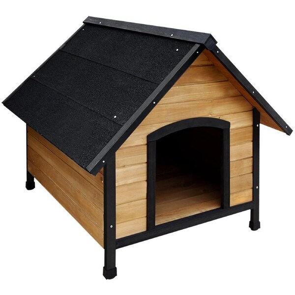 Dog Kennel House Outdoor Wooden Pet House Puppy - XL
