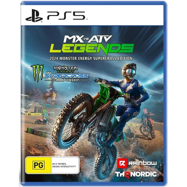 MX vs ATV Legends: 2024 Monster Energy Supercross Edition (PS5)