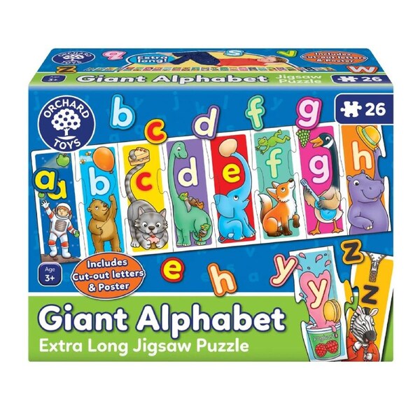 Orchard Toys Giant Alphabet Extra Long 26 Piece Jigsaw Puzzle