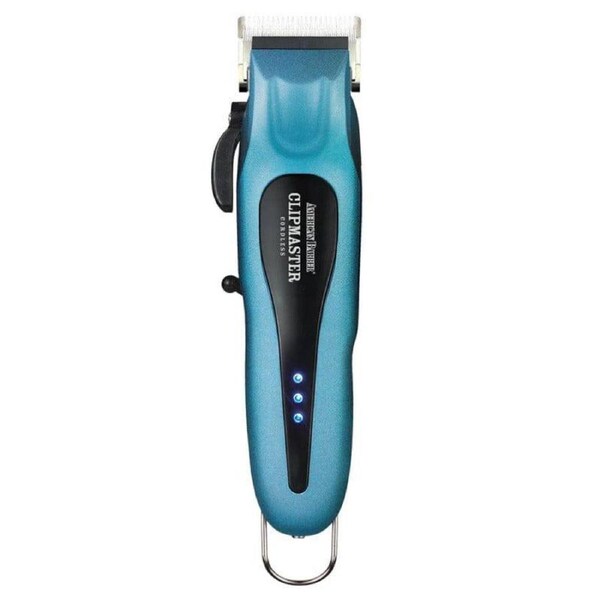 American Barber Clipmaster Cordless Clipper professional hairdresser Clippers Steel Blue