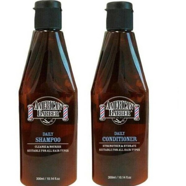 American Barber Daily Shampoo and Conditioner Duo